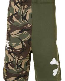 AAPE BY *A BATHING APE® - camouflage track shorts - men - Cotton/Polyester - S, M, L, XL - Multicolour