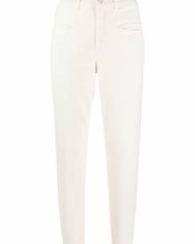 Closed - high-waisted trousers - women - Cotton/Spandex/Elastane - 40 - Neutrals Closed - high-waisted trousers - women - Cotton/Spandex/Elastane - 40 - Neutrals