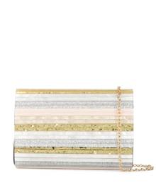 PARTY ENVELOPE Rainbow Acrylic Clutch Bag by KURT GEIGER LONDON