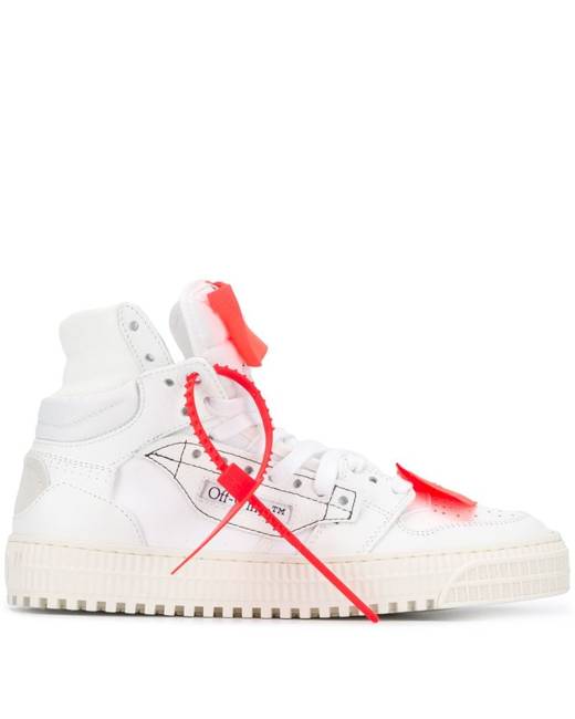 womens off white high top sneakers