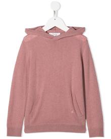 Bonpoint - pouch-pocket hooded jumper - kids - Cashmere - 4, 6, 8, 10, 12 - PINK Bonpoint - pouch-pocket hooded jumper - kids - Cashmere - 4, 6, 8, 10, 12 - PINK