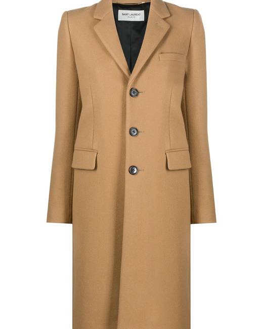 ysl chesterfield coat