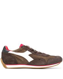 Diadora - panelled sneakers - men - Leather/Rubber/Fabric - 5.5, 6, 6.5, 10.5, 11 - Brown