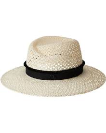 Maison Michel - Virginie woven straw hat - women - Straw - 56, 58, 60 - Neutrals Maison Michel - Virginie woven straw hat - women - Straw - 56, 58, 60 - Neutrals