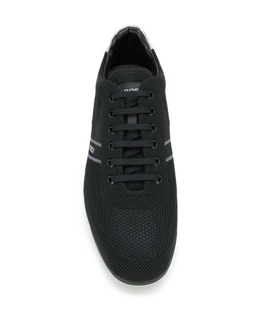 Hugo boss maze low knit outlet trainer