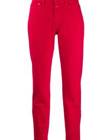 Closed - high-waisted slim-fit jeans - women - Spandex/Elastane/Cotton - 27 - Red Closed - high-waisted slim-fit jeans - women - Spandex/Elastane/Cotton - 27 - Red