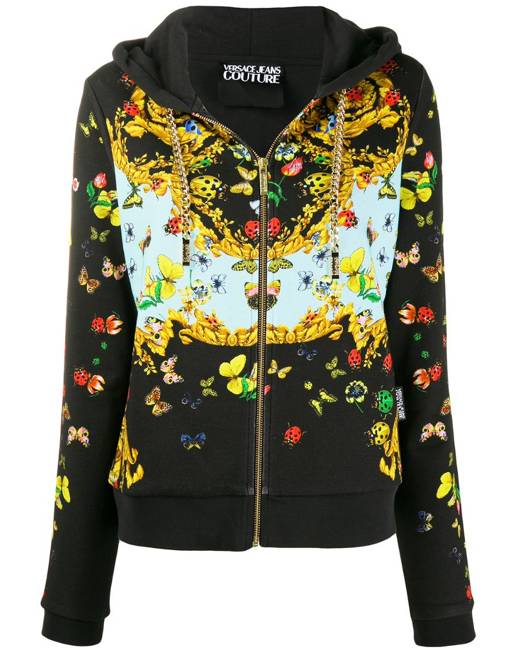 versace hoodie women's