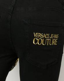 Versace Jeans Couture - mid-rise skinny jeans - men - Cotton/Spandex/Elastane - 32, 34, 31, 33 - Black