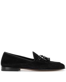 Malone Souliers - suede tassel loafers - men - Leather - 44 - Black