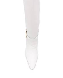 white biker boots womens