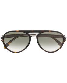 Eyewear by David Beckham - aviator frame sunglasses - men - Acetate - 57 - Brown Eyewear by David Beckham - aviator frame sunglasses - men - Acetate - 57 - Brown