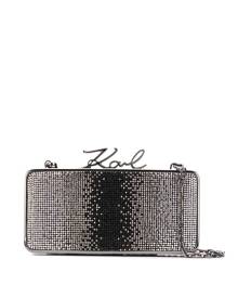 Rent a clutch Karl Lagerfeld K/Postcard Velvet Minaudière 