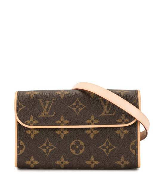 Bum bag / sac ceinture cloth belt bag Louis Vuitton Black in Cloth