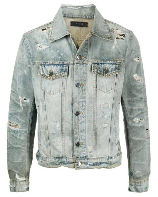 amiri sherpa denim jacket