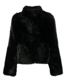 Urbancode - faux-fur high-neck jacket - women - Modacrylic/Polyester - 10, 12 - Black Urbancode - faux-fur high-neck jacket - women - Modacrylic/Polyester - 10, 12 - Black