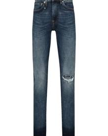 R13 - Sid ripped-detail skinny jeans - men - Cotton/Elastane/Polyester - 33, 34, 36 - Blue