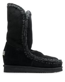 Mou - shearling eskimo boots - women - Sheep Skin/Shearling/Polyethylene vinyl acetate (PEVA)/Sheepskin - 40 - Black