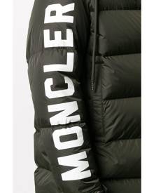 Moncler - logo print puffer jacket - men - Polyamide/Goose Down - 1 - Green