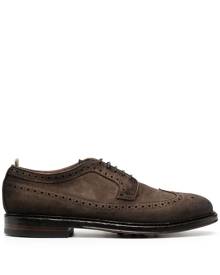 Officine Creative - Hopkins lace-up brogues - men - Leather/Suede/Rubber - 40, 42, 44, 45 - Brown