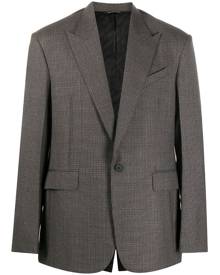 Givenchy - tweed tailored blazer - men - Cupro/Viscose/Wool - 48, 50 - Black