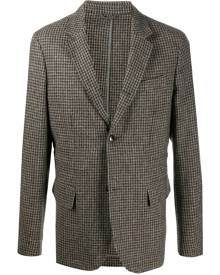 Closed - tweed tailored blazer - men - Cotton/Acetate/Viscose/Virgin Wool - 46, 52 - Brown