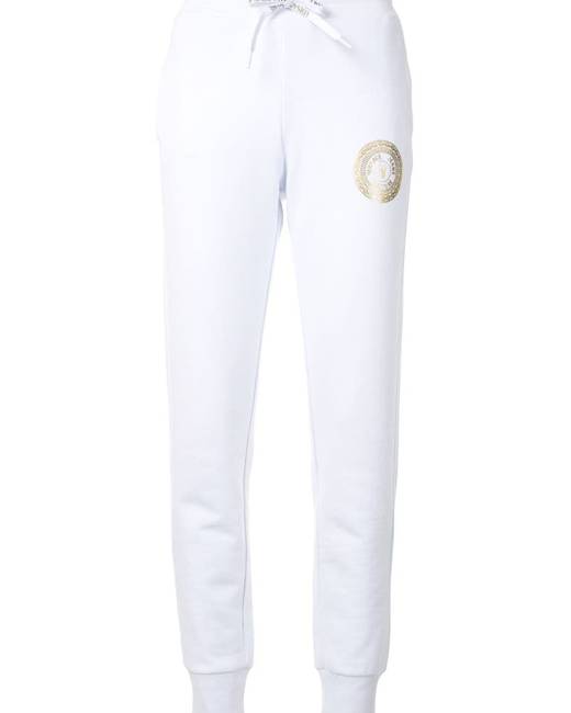 Tracksuit bottoms Versace Collection - Logo piping track pants