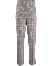 Alexander McQueen - checked trousers - men - Wool - 50 - Grey