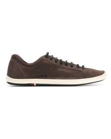 Osklen - panelled sneakers - men - Leather - 45 - Brown