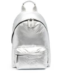 Karl Lagerfeld - K/Ikonik metallic backpack - women - Polyamide - One Size - SILVER