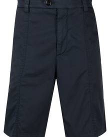 Brunello Cucinelli - wide leg shorts - men - Cotton/Spandex/Elastane - 46, 48, 50, 52, 54 - Blue