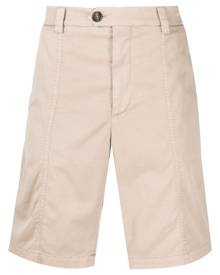 Brunello Cucinelli - wide leg shorts - men - Cotton/Spandex/Elastane - 46, 48, 50, 54 - Neutrals