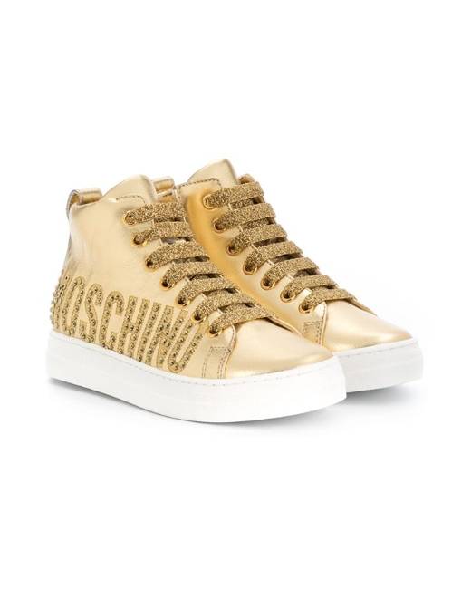 Golden Women's High Sneakers - Shoes | Stylicy USA
