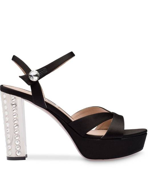 Miu Miu Women's Platform Sandals - Shoes | Stylicy USA