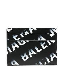  BALENCIAGA PAPIER Paper Card Case, Business Card Holder,  Men's, Card Case, 505238, DLQ0N 1000 [Parallel Import] : Clothing, Shoes &  Jewelry