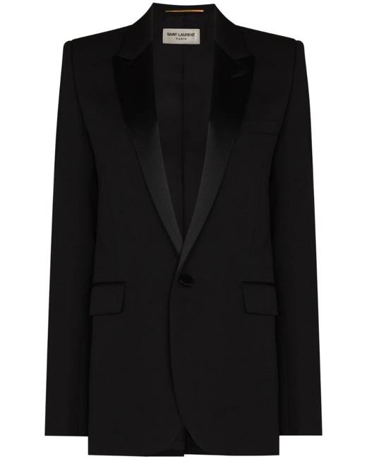 Yves Saint Laurent Women’s Tuxedo Jackets | Stylicy USA