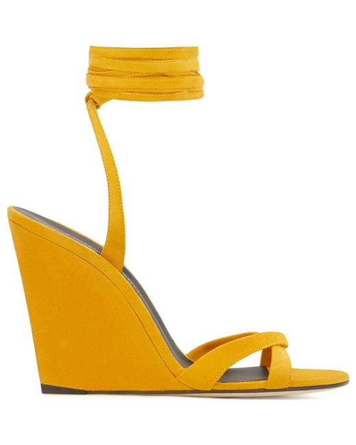 予約受付中】 WEDGE yello SANDALS- yello NEST DEFORMED NEST WEDGE