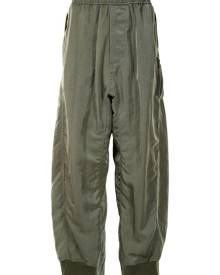 Julius - loose-cut track pants - men - Nylon - 1, 2, 3 - Green