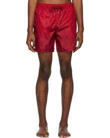 Ssense Uomo Sport & Swimwear Costumi da bagno Pantaloncini da bagno Off-White Polyester Swim Shorts 