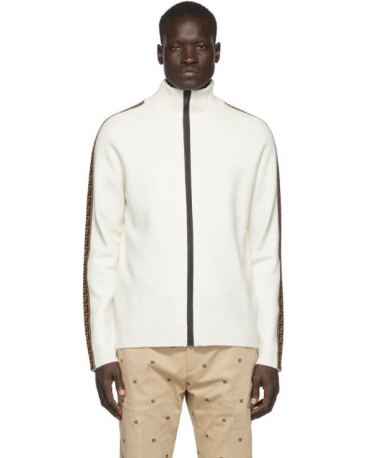 Fendi hotsell zip sweater