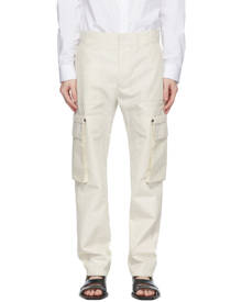 Fendi Off-White Removable Pocket Cargo Pants