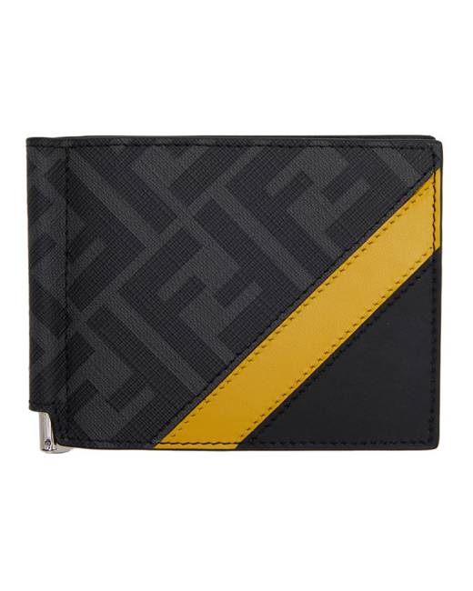 fendi money clip wallet