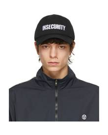 VETEMENTS Black Insecurity Cap