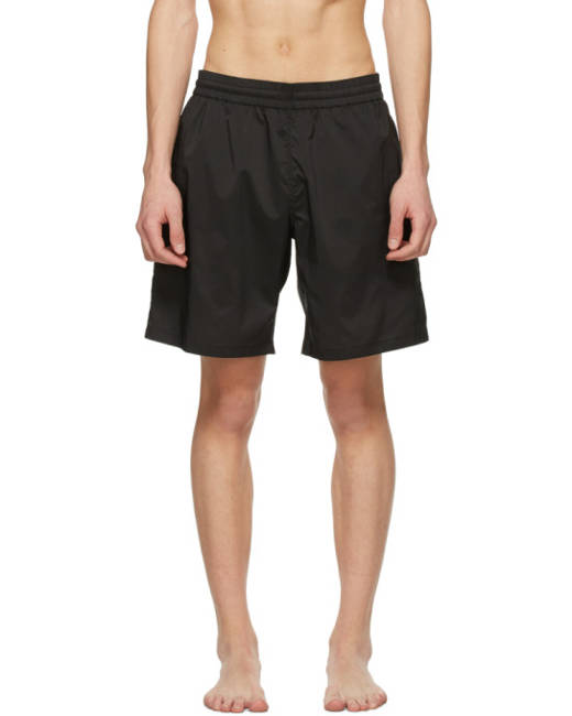 Black Patch Swim Shorts Ssense Uomo Sport & Swimwear Costumi da bagno Pantaloncini da bagno 
