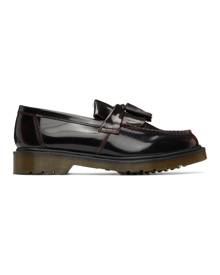 Dr. Martens Burgundy Adrian Tassel Loafers