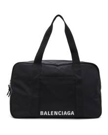 Balenciaga Black ECONYL® Logo Duffle Bag