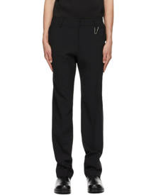 1017 ALYX 9SM Black Wool Tailored Trousers