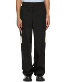 Jacquemus Black Le Trousers Alzu Cargo Pants