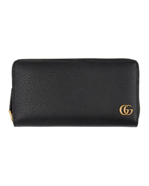 gucci leather wallet mens