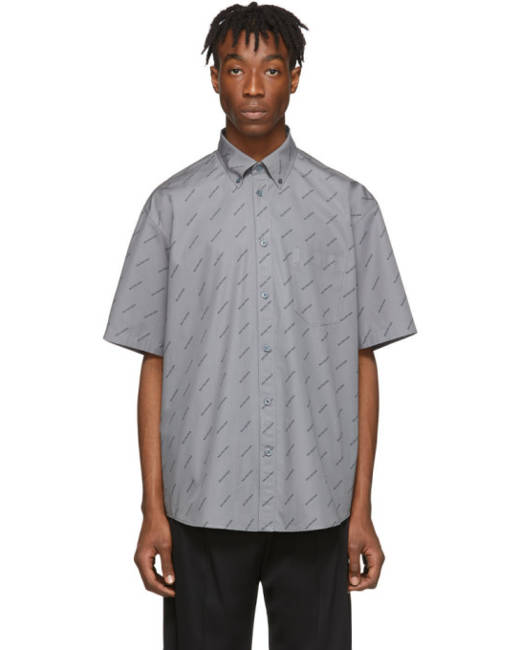 balenciaga short sleeve shirt