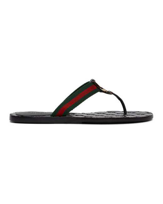 gucci gg logo sandals